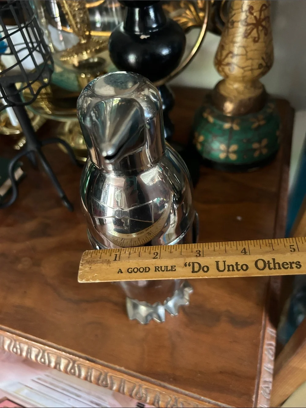 Penguin-Shaped Cocktail Shaker